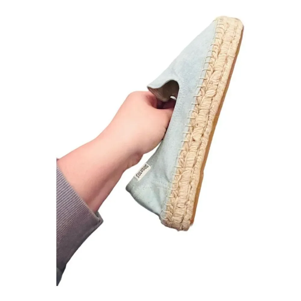 💥BOGO💥 Soludos Flamingo Espadrilles size 6.5 but more like size 6. - Picture 7 of 10